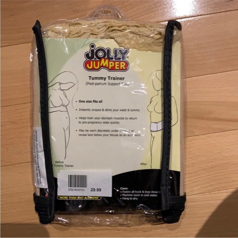 🍼 Jolly Jumper Tummy Trainer - TAN - one size fits all
